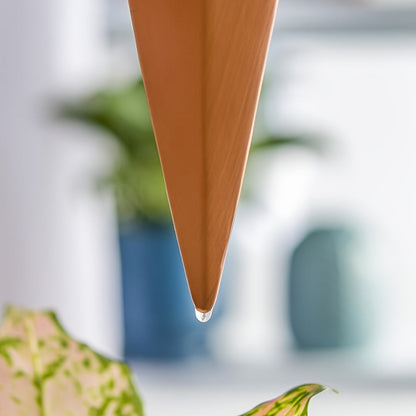 2\u002F4pcs Plant Self-watering Stake Garden Indoor and Outdoor Garden Clay Drip Waterer Conical Clay Automatic Irrigation System Plant Watering Device